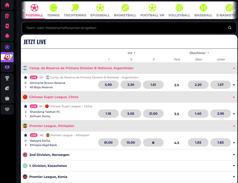 Lunubet Livewetten