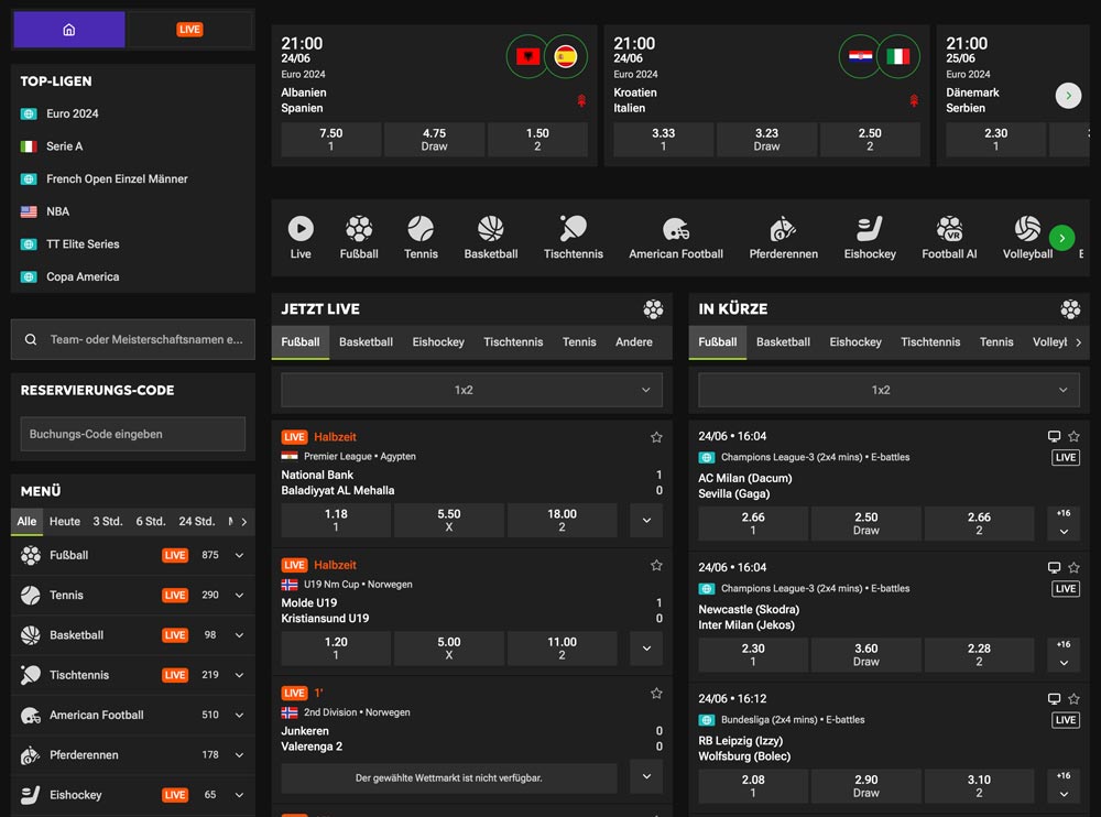 RTbet Sportwetten